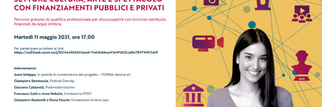 Restano aperte fino al 20 maggio le iscrizioni ai corsi gratuiti di qualifica professionale con tirocinio retribuito, finanziati da Arpal Umbria