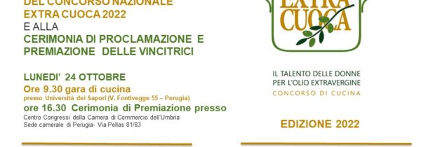 Torna il Premio nazionale “Extra Cuoca”