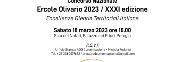 Concorso Nazionale Ercole Olivario 2023, in arrivo i due giorni conclusivi della XXXI edizione