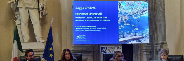 Le iniziative dell’Associazione Italia Langobardorum, presentate come “case history” al workshop “Legge 77/ 2006 – Patrimoni Universali”