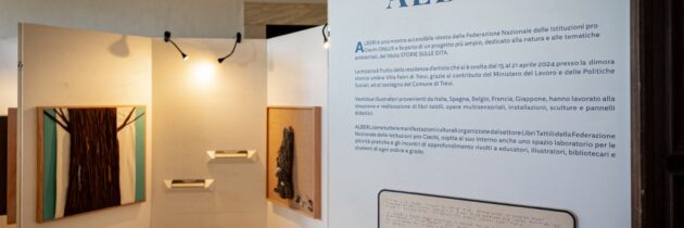 Inaugurata a Trevi (Pg) l’esposizione tattile e multisensoriale: “Storie sulle dita – ALBERI”